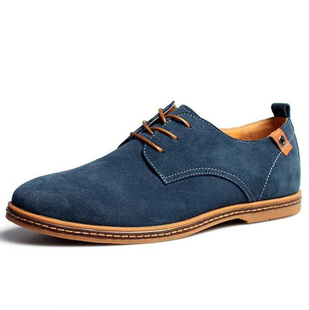 Men's - Suede Shoes - Elegant Design - Stylish Footwear for Any Occasion