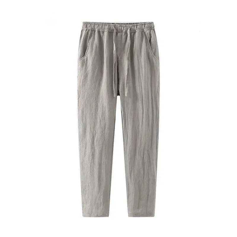 Men's – Linen Trousers – Lightweight, Breathable Fabric – Casual Summer Wear