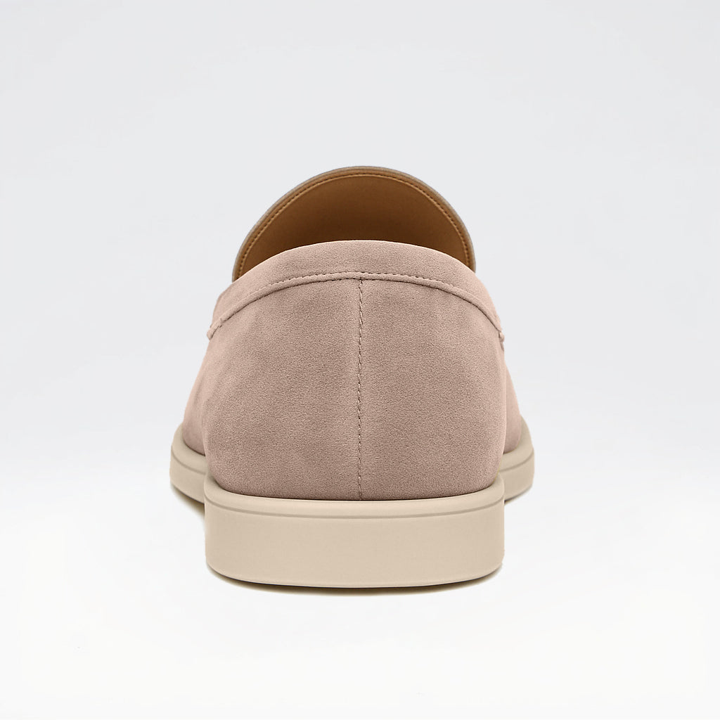 Men's – Loafers – Suede Material, Classic Design – Casual Footwear