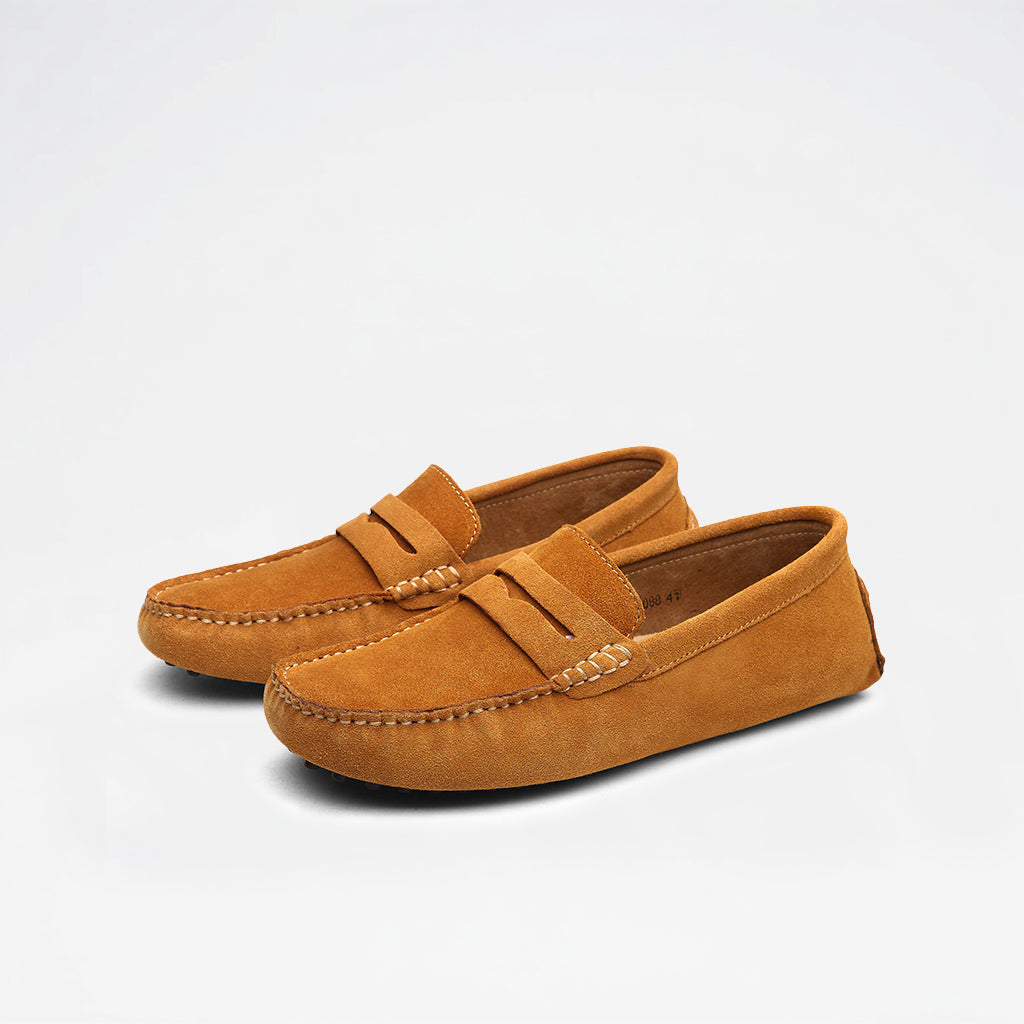 Men's – Loafers – Penny Design, Classic Style – Smart Casual Footwear